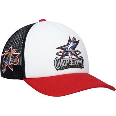 Youth Mitchell & Ness Black New England Patriots Times Up Precurved Trucker  Adjustable Hat