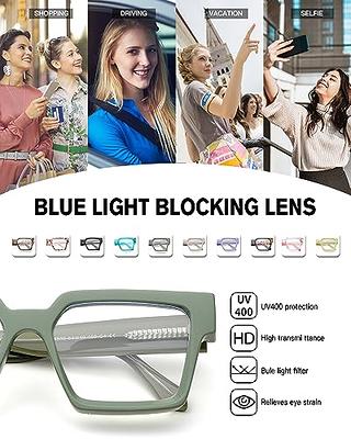 Big Square Anti Blue Light Glasses