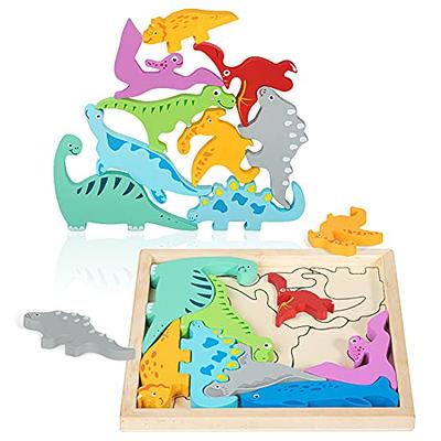 COVTOY Dinosaur Playdough Tool Kit for Toddlers 3 4 5 Year Old Boys Girls,  Art & Craft Kit DIY Toy Set Make Your Own Play Dough, Dinosaur Toys for