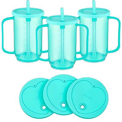 Spill Proof Cups For Adults Sippy Cups For Elderly Cup With Handle