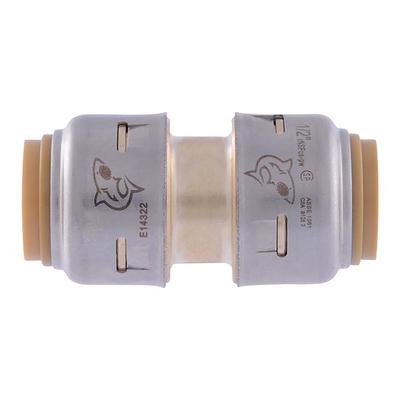 JEGS Brass Adapter Fitting 3/8 in. NPT x 3/4 in. -16 Inverted Flare Female