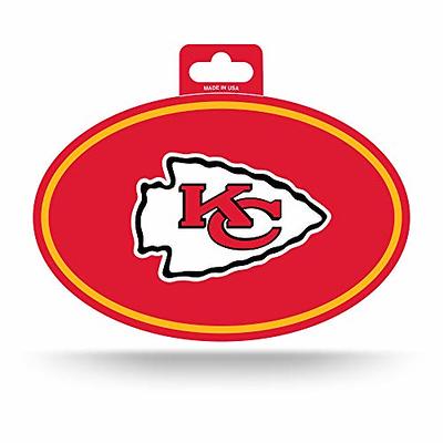 Kansas City Chiefs AFC Championship 2022 Logo Mahogany Football Display Case