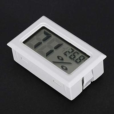 ViaGasaFamido 2 in 1 Thermometer Hygrometer Digital LCD Humidity Thermometer  Indoor Thermometer Humidity Hygrometer Gauge for Home Office(White) - Yahoo  Shopping