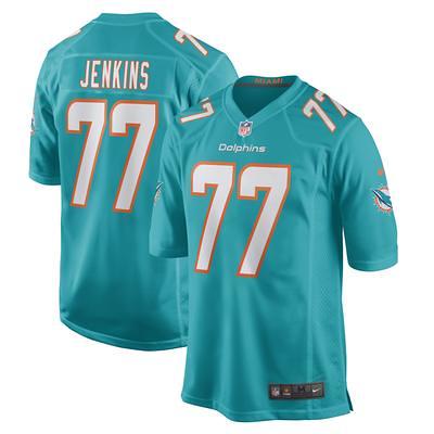 Men's Nike Aqua Miami Dolphins Alternate Custom Game Jersey