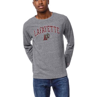 Women's League Collegiate Wear Heather Gray Louisville Cardinals Victory Springs Tri-Blend Fleece Pullover Sweatshirt Size: Medium