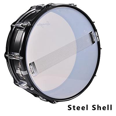 Snare Drum Set Student Steel Shell 14 X 5.5 Inches with 10 Lugs