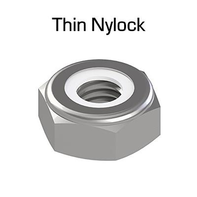 Thin Nylock Nut, 8-32, 100 Pack for VEX Robotics. Lightweight, Mini jam  Nylon Insert locknut Nuts, Easy to fit in Tight Spaces - Yahoo Shopping