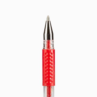 Kingart Soft Grip Glitter Gel Pens, XL 2.5mm Ink Cartridge, Set of 12  Unique Colors - Yahoo Shopping