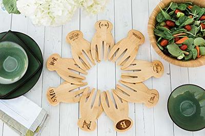 Personalized Wooden Salad Tongs for Serving - Engraved Salad Tosser or  Mixer - One Pair of Bamboo Tongs (Hansen Design) - Birthday Gift and  Mother's Day Gift for Mom and Grandma - Yahoo Shopping