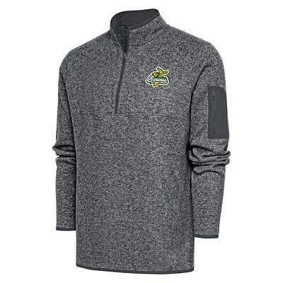 Seattle Steelheads Antigua Tribute Quarter-Zip Pullover Top - Black