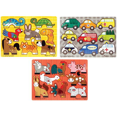 Poke-A-Dot Animal Families - Set of 3 Books by Melissa & Doug