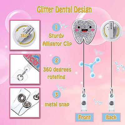 Plifal Badge Reels Holder Retractable with ID Clip for Nurse Name Tag Card Gi Intestine Gastroenterology Nursing Doctor Medical Work Office