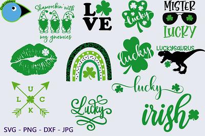 Lucky Clover Svg, St. Patricks Day Svg, Lucky Svg, Irish Svg - Inspire  Uplift