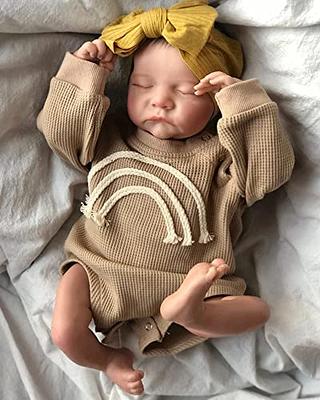 RXDOLL 20 inch Realistic Baby Reborn Dolls Boy Girl Sleeping Newborn Baby  Dolls That Look Real Life Baby Doll Lifelike Silicone Cloth Body Bebe Dolls  Closed Eyes - Yahoo Shopping