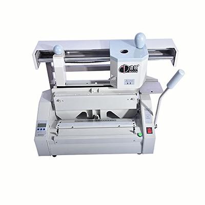 A4 Manual Hot Glue Book Binder Machine with Milling Cutter Wireless Book  Binding Machine for Binding Books Albums Notebook with 1 Pound Glue Pellets