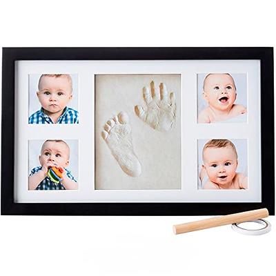 chuckle Baby Hand and Footprint Kit with Hangers - Personalized