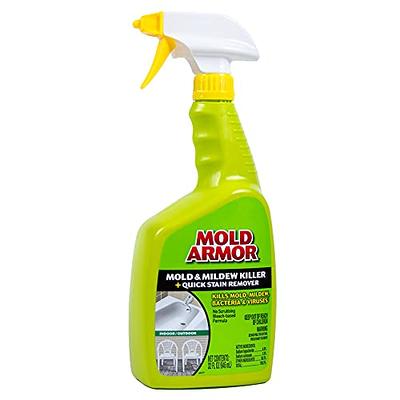 Mold Armor Mold Remover and Disinfectant Cleaner - 32 oz. Spray Bottle, Kills 99% of Bacteria, Destroys Odors