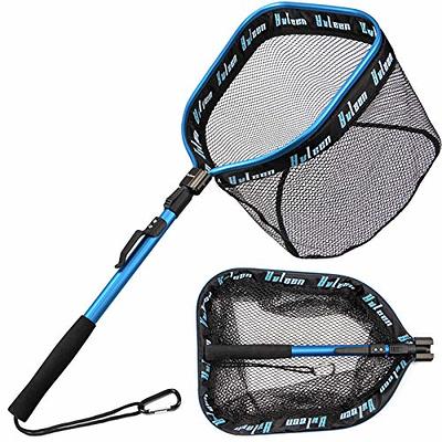 YVLEEN Floating Fishing Net - Folding Fishing Landing Net with