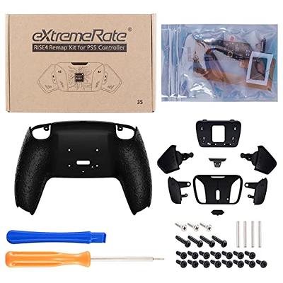 eXtremeRate Textured Black Programable RISE4 Remap Kit for PS5 Controller  BDM-030 040, Upgrade Board & Redesigned Back Shell & 4 Back Buttons for PS5  Controller - Controller NOT Included - Yahoo Shopping