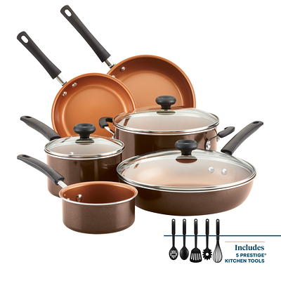 Gotham Steel Pro Pro Premier Hard Anodized 17 Piece Nonstick