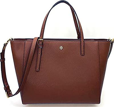 Tory Burch Green Saffiano Leather Large Emerson Top Zip Tote Tory Burch