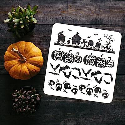Pumpkin Patch Halloween Stencil - Craft stencils for DIY Halloween home  decor