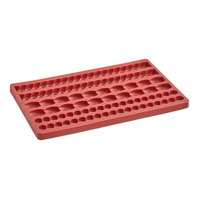 Baker's Mark 5 Compartment Sub Sandwich Silicone Bread Mold - 12