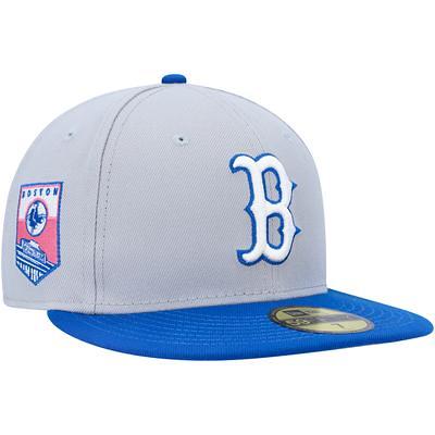 Men's New Era Blue/Orange Boston Red Sox Vice Highlighter 59FIFTY Fitted Hat
