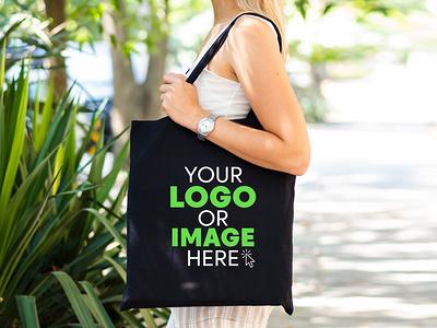 Custom Tote Bag, Personalized Logo Printed Name Shopping Bag - Yahoo  Shopping