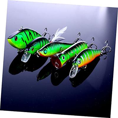  Sosoport 10pcs Box Night Glow Fishing Lure Glow in