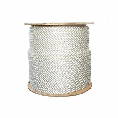 ATERET 3/8 Nylon Rope - 3-Strand Twisted Nylon & Polyester