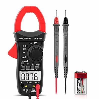 Digital Clamp Meter AP-570N,6000 Counts Auto-ranging Multimeter