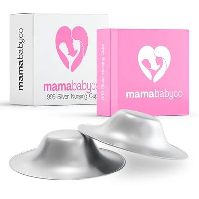 Nipple Shields for Nursing Newborn - Trilaminate 999 Silver Nursing Cups  Soothe and Protect Your Nursing Nipple, Newborn Essentials Must Haves Nipple  Pads, Nipple Covers Protector for Breastfeeding Trilaminate 999 Silver X…