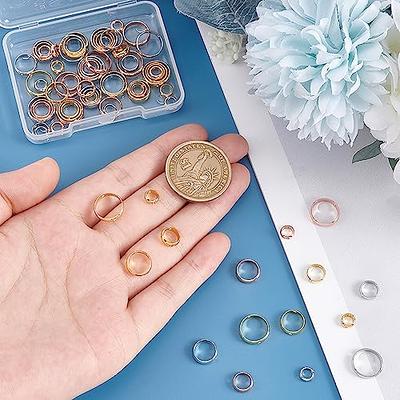 1500pcs 6mm Gold Flat Round Spacer Beads Disc Loose Jewelry Making Beads  for DIY Bracelet Necklace Earring Craft Supplies