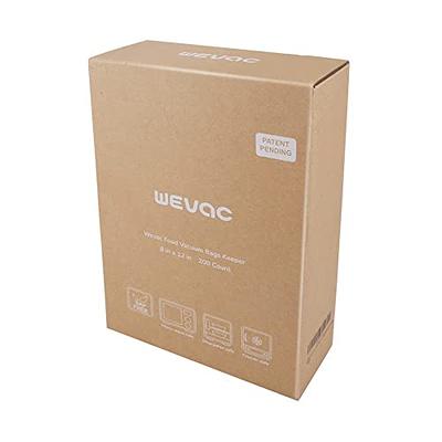 Wevac 11 x 150 Food Vacuum Seal Roll Keeper with Cutter Ideal Vacuum Sealer  Bags for Food Saver BPA Free Commercial Grade Great for Storage Meal prep  and Sous Vide 11 x 150