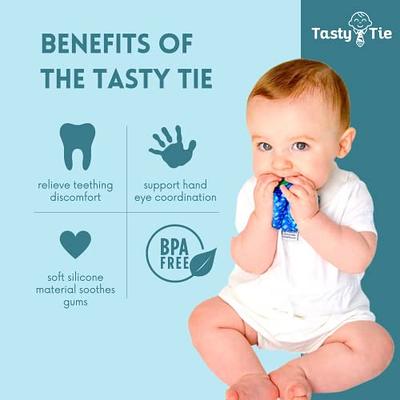 Dancing Monkey Teething Toy for Babies & Toddlers, BPA-Free Food Grade  Silicone, Easy to Hold, Stimulates and Massages Sore Gums, Light Blue