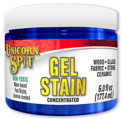 Unicorn Spit Gel Stain & Glaze, 4 oz by Eclectic Products in Midnight's Blackness | Michaels