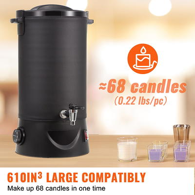 Electric Wax Melter for Candle Making Wax Candle Melting Pot with Temp  Control