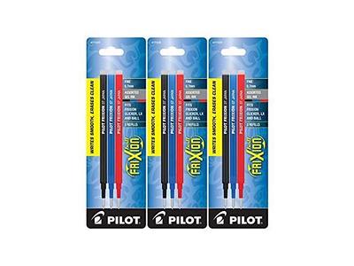 Pilot FriXion Clicker Erasable Gel Pens, Fine Point, Assorted Ink, 5 Count