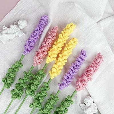 Lily's Lyric Flower Crochet Kit  Lavender Flower with Paper Bag