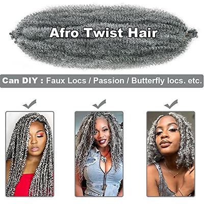 BAOTA 10 Inch Bob Marley Hair for Kids 6 Packs Pre-Separated Marley Hair  for Faux Locs Springy Afro Twist Crochet Braids Marley Twist Braiding Hair