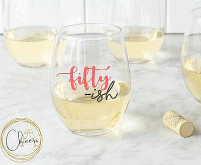 Personalized Wine Glasses- Great Birthday Gift