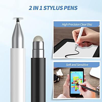 Stylus Pen, Active Stylus Pen Compatible for iOS and Android  Touchscreens/Phones, Rechargeable Stylus Pen with Dual Touch Screen, Stylus  Pencil for