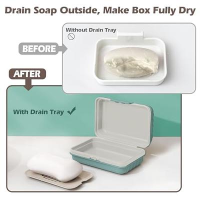 Portable Travel Soap Box Soap Dishes Soap Holder Container Soap