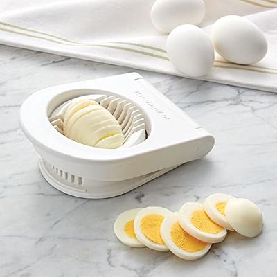 Stainless Steel Egg Slicer with Stainless Steel Cutting Wires  Multifunctional Boiled Egg Soft Food Slicer,Stainless Steel Boiled Egg Ham  Slicers