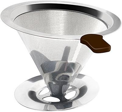 1pc Pour Over Coffee Stand, Portable Coffee Filter Holder, Stable Coffee  Station, Coffee Dripper Stand With Spiral Design, Metal Coffee Bracket,  Filte