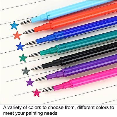  Vitoler Erasable Gel Pens, Assorted Colors Fine Point 0.7mm,14  Pack,Clicker Gel Ink Pens for Drawing, Writing, Planner at School, Office &  Home : Office Products