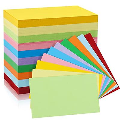 100 Pack White Blank Index Cards 3x5 Unlined Note Cards, Goefun 80lb Heavy  Duty Card Stock Thick Paper for Postcards, Photo Paper, Syllable Boards -  Yahoo Shopping