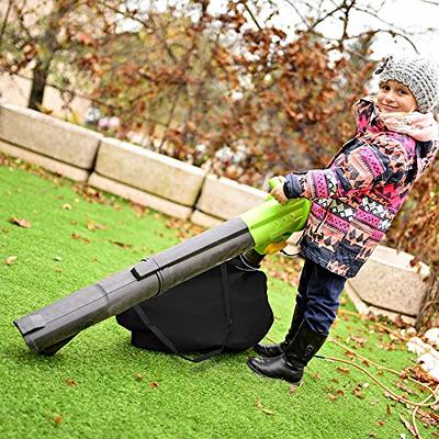 Luxiv Blower Leaf Bag 20 X 24 Inches Black Leaf Blower