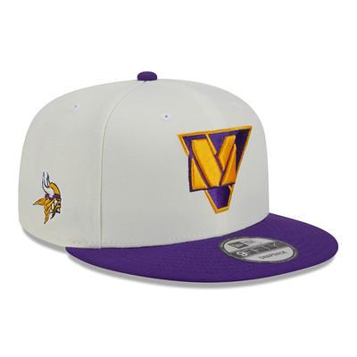 Men's Minnesota Vikings New Era White/Purple 2023 Sideline